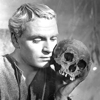 Sir Laurence Olivier as Hamlet