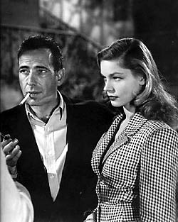 Humphrey Bogart and Lauren Bacall