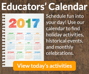 2017 Educators' Calendar