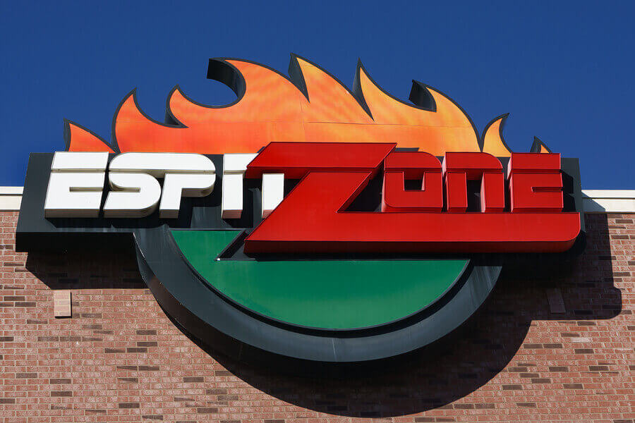 Image of ESPN Zone exterior sign