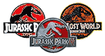 Jurassic Park 1,2, & 3 Movie Poster Images