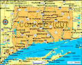 Map of Conn.
