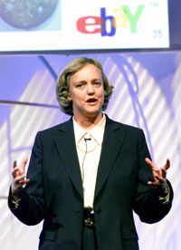Meg Whitman, CEO of eBay