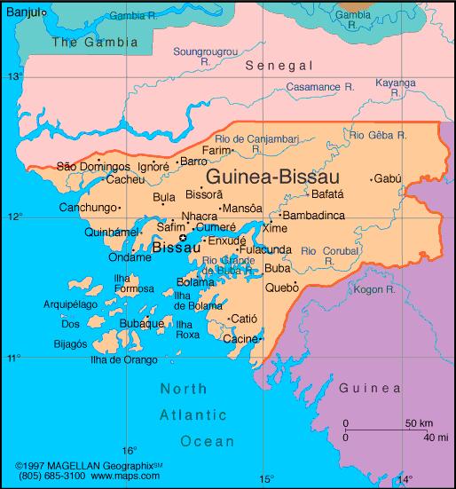 Guinea Bissau Atlas Maps And Online Resources   Mguinbis 