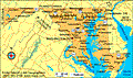 Map of Maryland