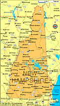 Map of NH