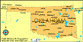 Map of OK
