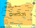Map of OR