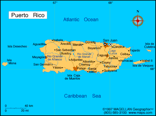 Puerto Rico Atlas: Maps And Online Resources