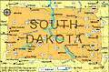 Map of SD