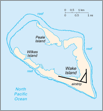 Map of Wake Island