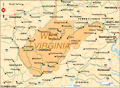 Map of WV