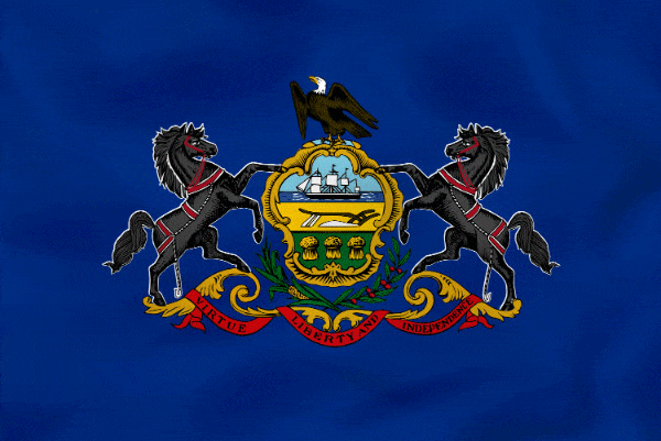 state flag of Pennsylvania