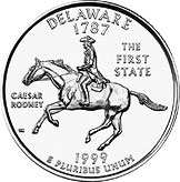 State Quarter of Delaware (reverse)