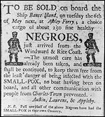 1780s newspaper advertisement