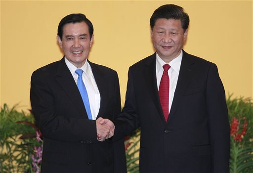 Xi Jinping and Ma Ying-jeou