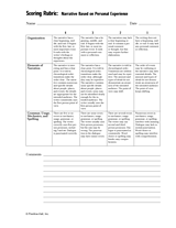 Narrative essay rubric 8th grade