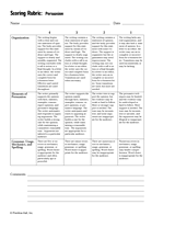 Argumentative essay rubric 9th grade - writefiction581.web ...