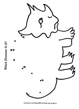 Which Dinosaur Is It? Connect-the-Dots Printable (Pre-K - 3rd Grade
