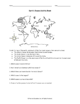 Earth's Oceans: Geography Activity - TeacherVision.com