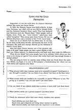 Time is gold reflection picture