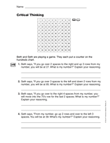 Critical thinking problems for 3rd grade