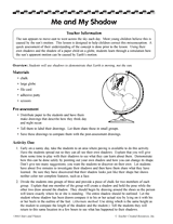 weather  Me  Printable 5th  Grade)  on 5th Shadow and TeacherVision.com My  (2nd grade science worksheets