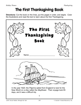 the first thanksgiving story