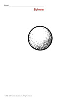 Net Of A Sphere Printable