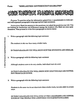 Compare and Contrast Essay Examples