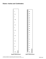 printable rulers inches and centimeters measurement k