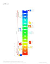 pH Scale, Chemistry Printable for Grades 6-12 - TeacherVision.com