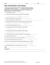 26 Seafloor Features Worksheet Pics Photos The Oceans