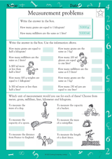 Metric Measurement Problems: Converting Units - Math Practice Worksheet