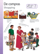 Themed Vocabulary: Shopping (De compras) - Spanish Vocabulary Printable ...