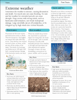 fast facts extreme weather printable grades 3 6 teachervisioncom