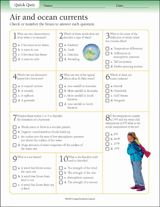 quizzes ocean test to weather choice  this multiple of Use knowledge  students' printable quiz