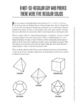 Plato and Five Regular Solids Printable (5th - 8th Grade ...