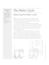 Intro to Water Mini-Lesson - TeacherVision | Teacher Vision