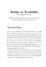 Bridge to terabithia essay question