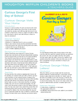 Curious George's First Day of School Literature Guide