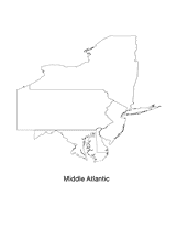 Mid Atlantic Printable (Pre-K - 12th Grade) - TeacherVision.com