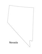 Nevada State Map Printable (Pre-K - 12th Grade) - TeacherVision.com