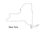 New York State Map