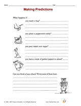 Worksheets Making Predictions Worksheets 3rd Grade predictions worksheets 3rd grade sharebrowse making sharebrowse