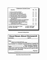 Top Ten Helpful Homework Hints For Parents