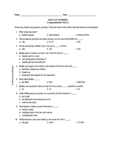 an overview of one fat summer by robert lipsyte The contender summary & study guide includes detailed chapter summaries and analysis the contender is a young adult novel by robert lipsyte tells him that he should retire because he doesn't have the 'killer instinct,' but alfred says he needs to fight one more match. an overview of one fat summer by robert lipsyte The contender summary & study guide includes detailed chapter summaries and analysis the contender is a young adult novel by robert lipsyte tells him that he should retire because he doesn't have the 'killer instinct,' but alfred says he needs to fight one more match.