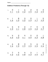 Addition Problems Printable (1st - 5th Grade) - TeacherVision.com