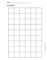 inch grid printable 1st 5th grade teachervisioncom