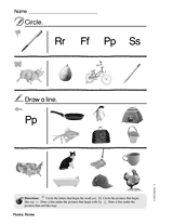 Consonant P - Phonics Skill 3 (Gr. K)